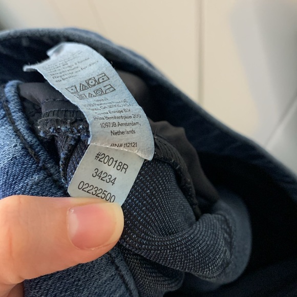 Spanx Jean-is Ankle Leggings #20018R Size Large - Picture 8 of 8